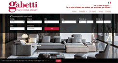Desktop Screenshot of gabettiferrara.it